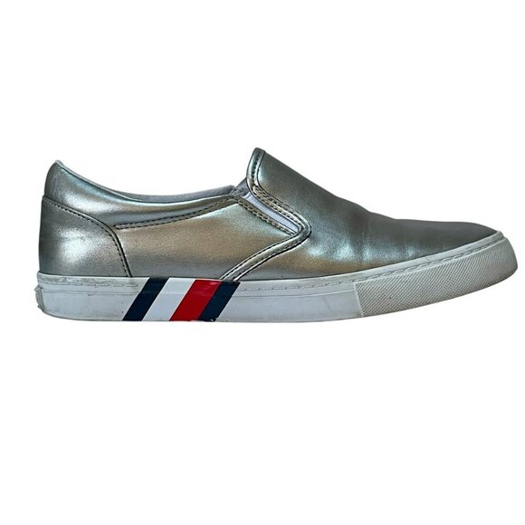 Tommy Hilfiger Silver Leysi Slip-Ons Womens 7 - Picture 9 of 9